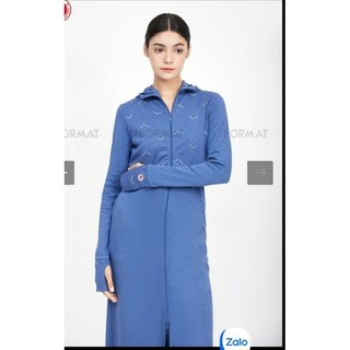 F9uvc006 - áo chống nắng format dáng dài croptop