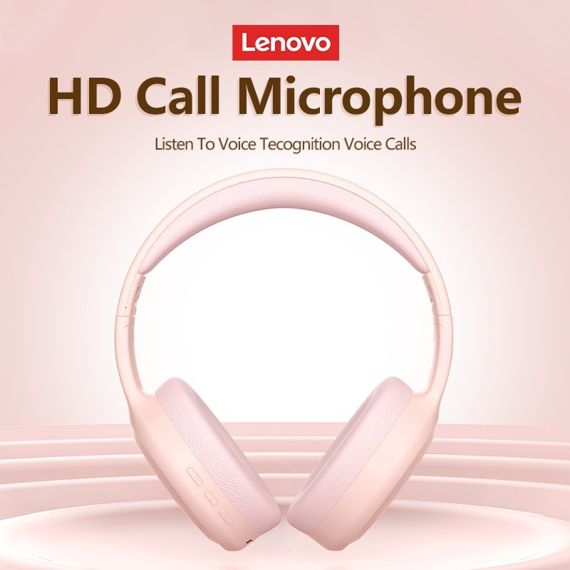 Lenovo TH30 Tai nghe Bluetooth không dây 5.0 tai nghe chụp tai Bluetooth thao trò chơi tai nghe Fone Bluetooth