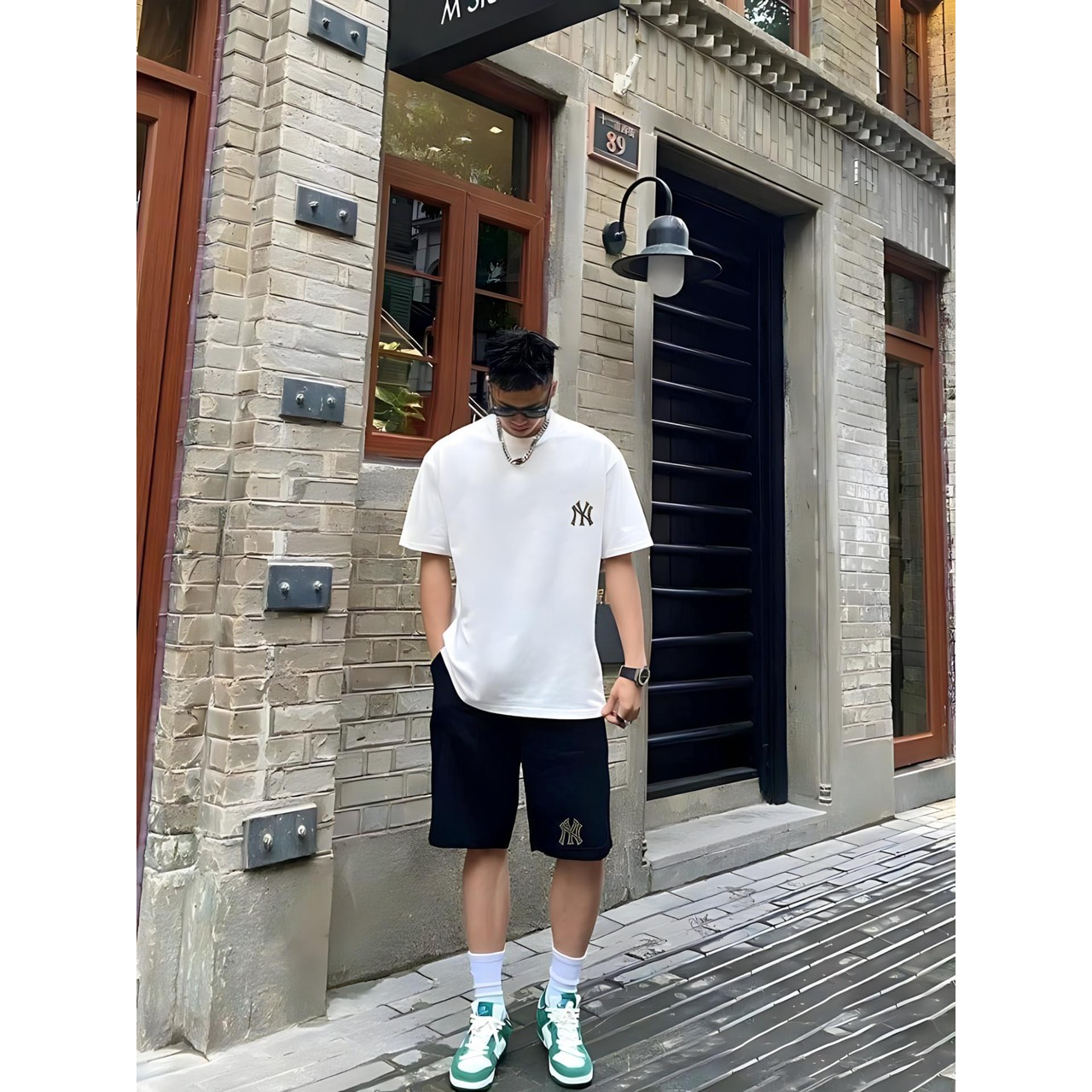 Bộ Hè Nam NY Phối Cực Đẹp Chất Vải Mát Cho Mùa Hè | BigBuy360 - bigbuy360.vn