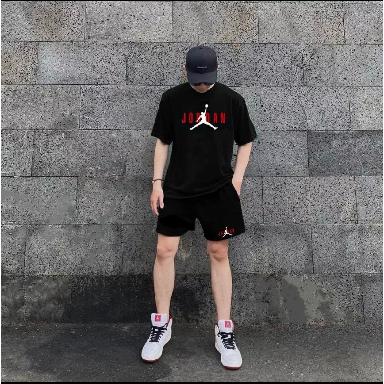 Bộ Quần Áo Thể Thao Mùa Hè Nam Nữ Họa Tiết JOCDAN | BigBuy360 - bigbuy360.vn