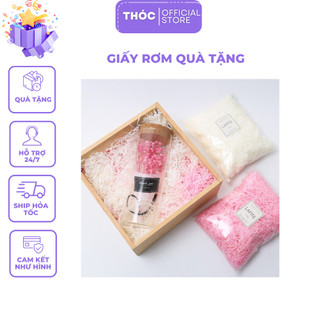 Giấy rơm lót hộp quà nhiều màu sắc làm hộp qùa tặng 🧡💛💚💙💜💝 sỉ sll