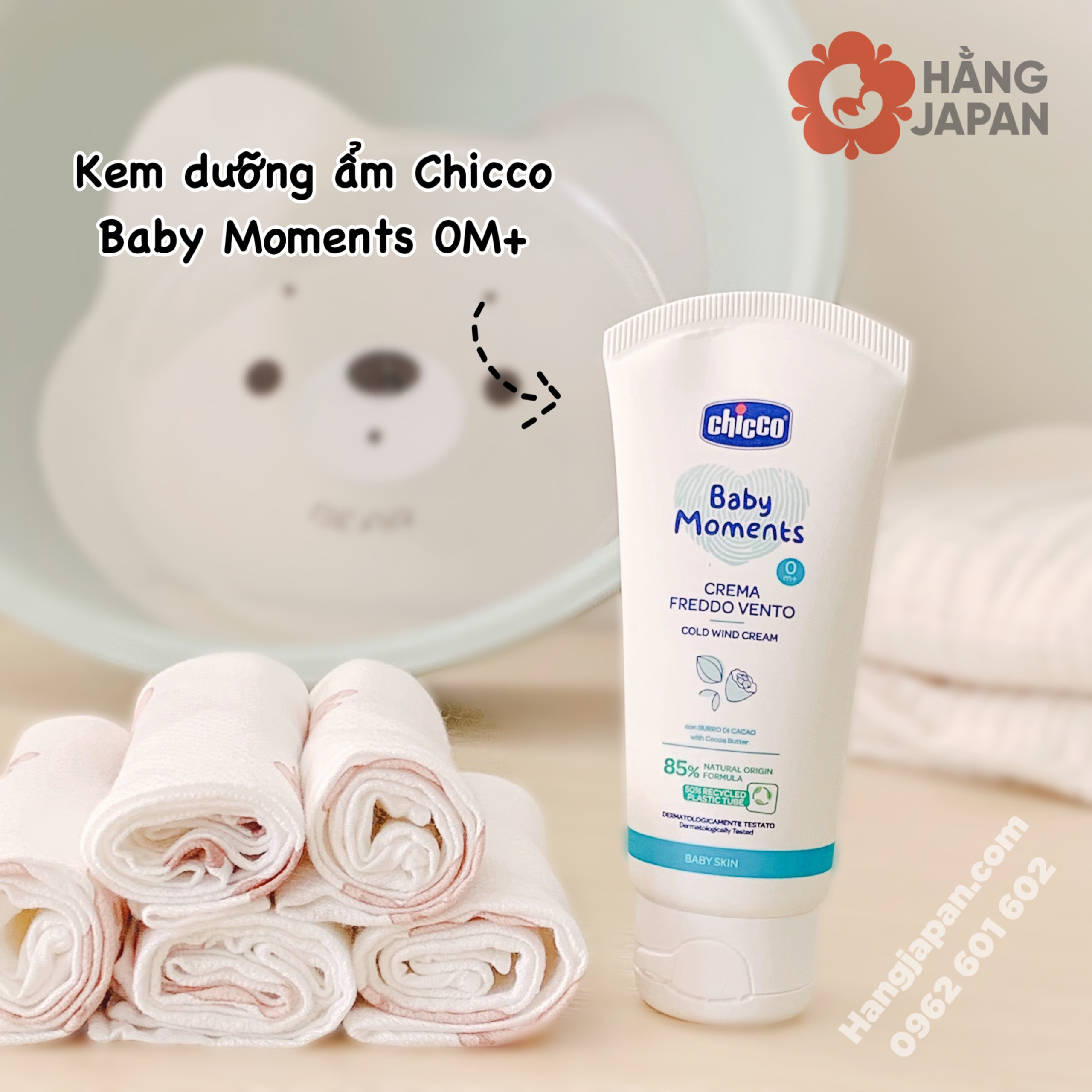 Kem hăm Chicco 3 tác động 100ml mẫu mới