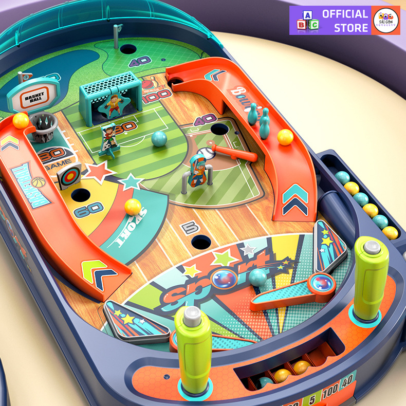 Bộ Đồ Chơi Máy Bắn Bóng Lăn PINBALL Sân Đấu Thể Thao Đa Chức Năng Đồ Chơi Thông Minh Rèn Luyện Tay Mắt Tư Duy Cho Bé