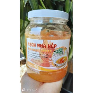 MẠCH NHA NẾP NGUYÊN CHẤT CHẾ BIẾN THỦ CÔNG TỪ MỘNG LÚA ( 1kg )