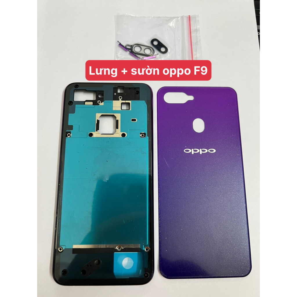 Vỏ Lưng + sườn oppo F9