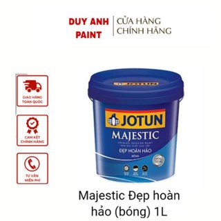  Sơn Jotun Majestic nội thất cao cấp đẹp hoàn hảo bóng lon 1L nhiều màu 