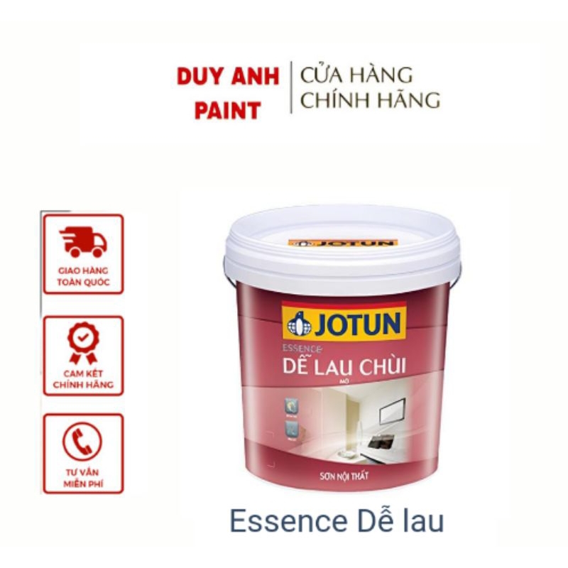 Sơn Jotun Essence Dễ Lau Chùi lon 5L nhiều màu