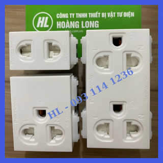Ổ cắm Panasonic wide cắm nhanh, ổ đơn, ổ ba , ổ cắm mạng, tivi Chính hãng.