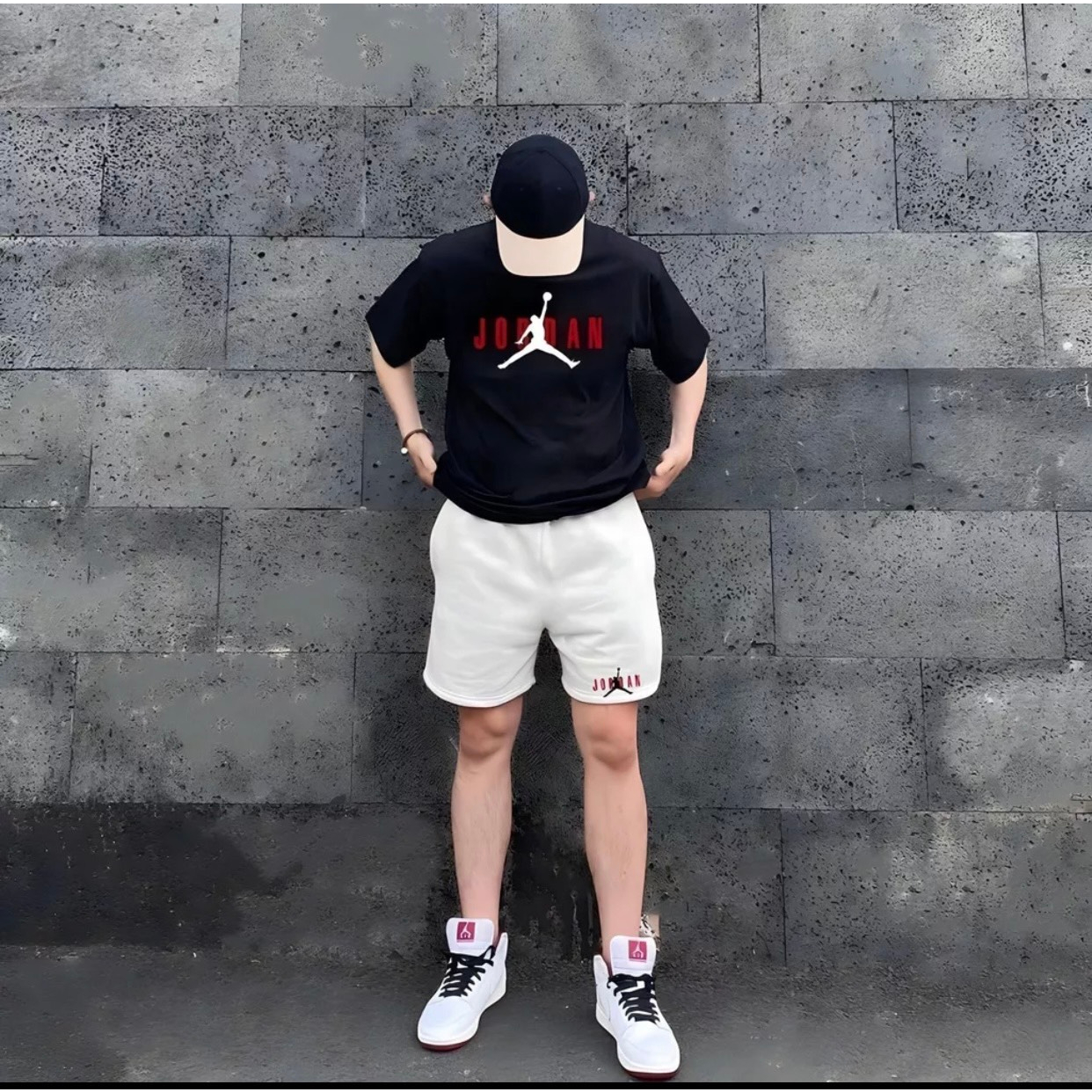 Bộ Quần Áo Thể Thao Mùa Hè Nam Nữ Họa Tiết JOCDAN | BigBuy360 - bigbuy360.vn