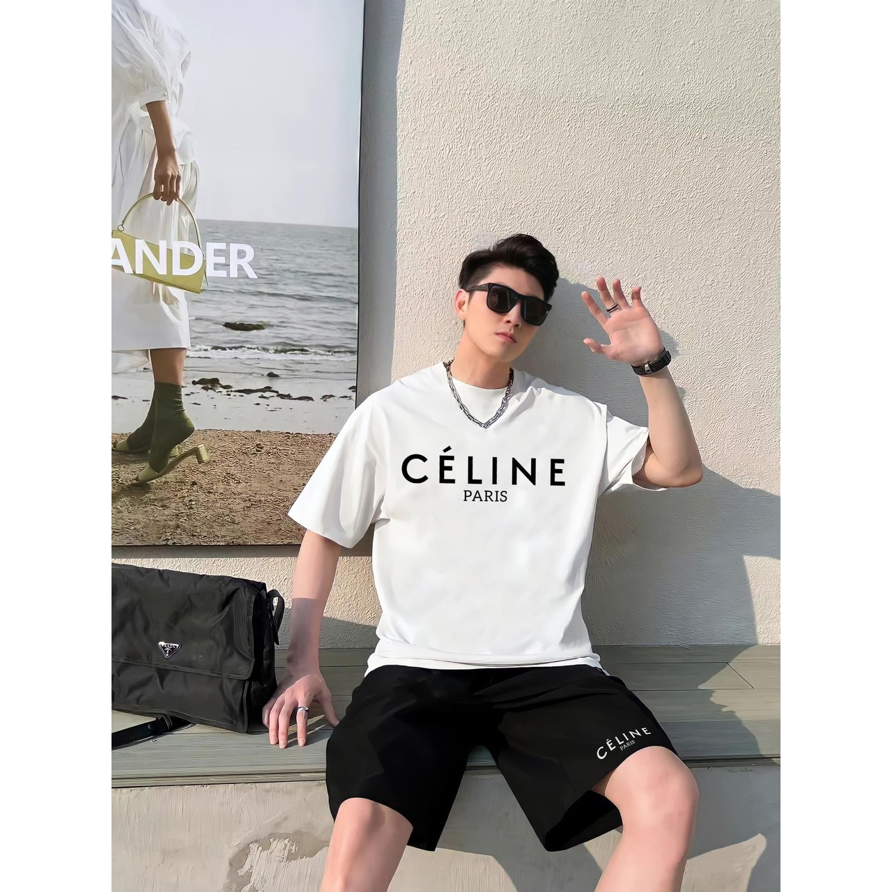 Bộ Thể Thao CELINE PARIS Chất COTTON Thoáng Mát, Thời Trang Nam Nữ Thoải Mái Phong Cách TRẺ TRUNG | BigBuy360 - bigbuy360.vn