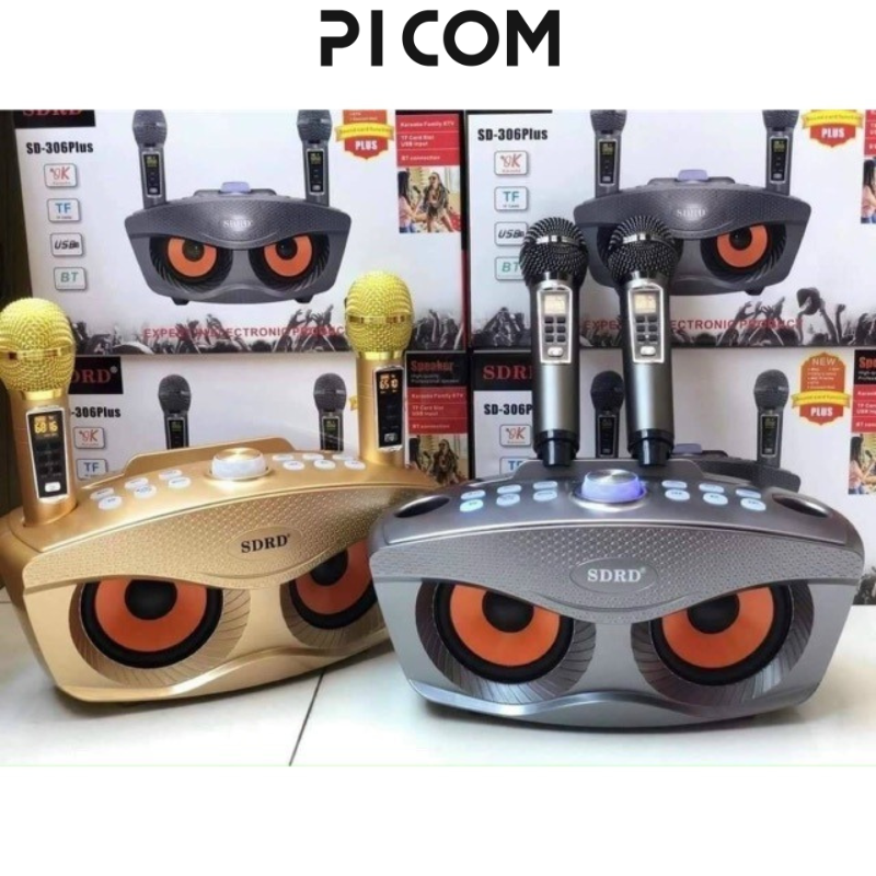 Loa Blutooth Không Dây Hát Karaoke PICOM SD306 Plus