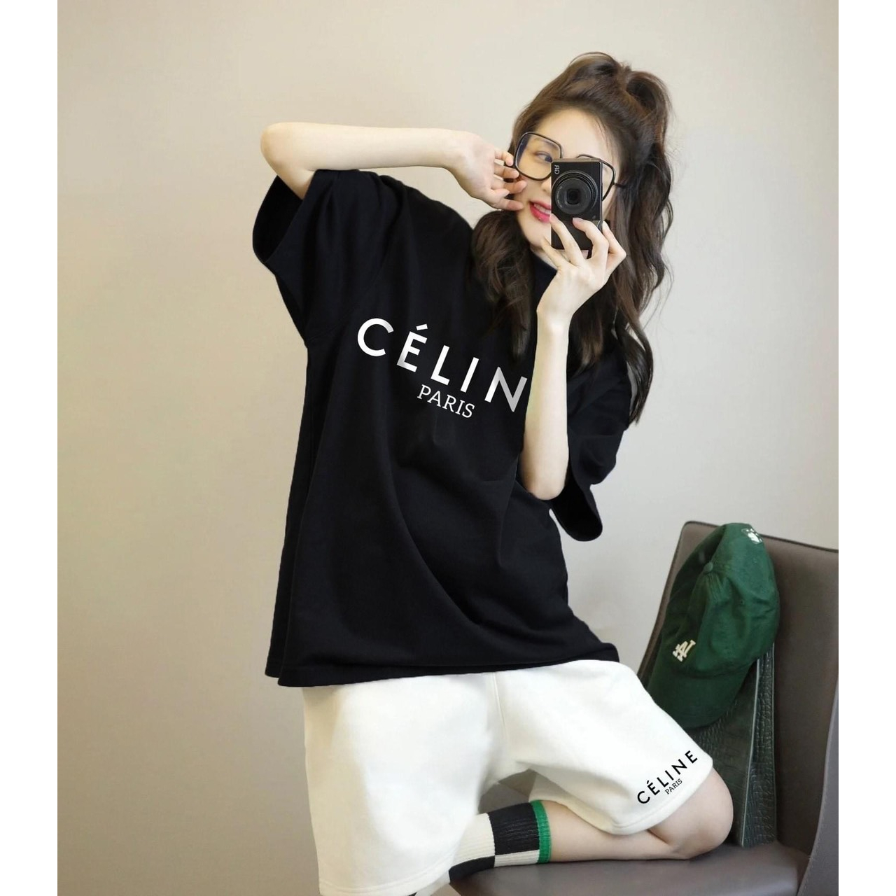 Bộ Thể Thao CELINE PARIS Chất COTTON Thoáng Mát, Thời Trang Nam Nữ Thoải Mái Phong Cách TRẺ TRUNG | BigBuy360 - bigbuy360.vn