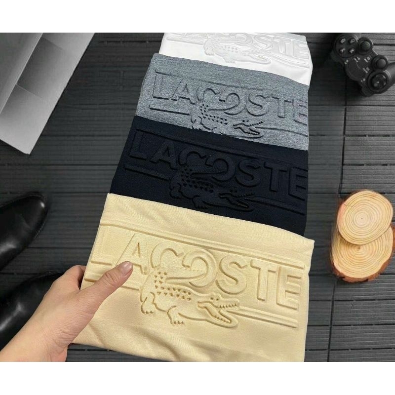 Áo thun nam áo phông cổ tròn Havis dập nổi sang trọng AXK258