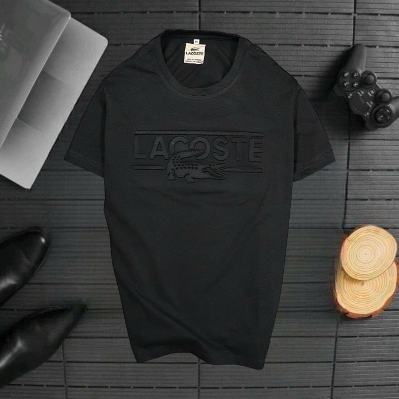 Áo thun nam áo phông cổ tròn Havis dập nổi sang trọng AXK258