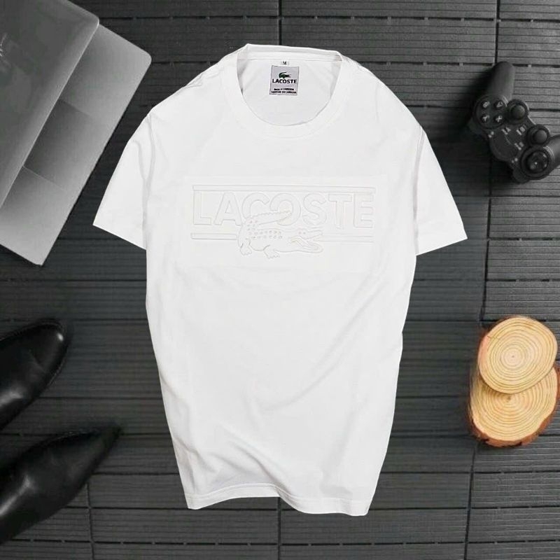 Áo thun nam áo phông cổ tròn Havis dập nổi sang trọng AXK258