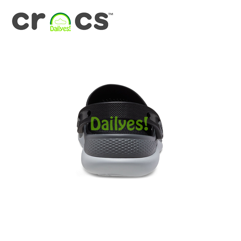 Dép Cross Literide 360 Nam Nữ Màu Đen Đế Xám siêu êm, hàng xịn, full tag, hỗ trợ đổi trả - Cross Literide Dailyes