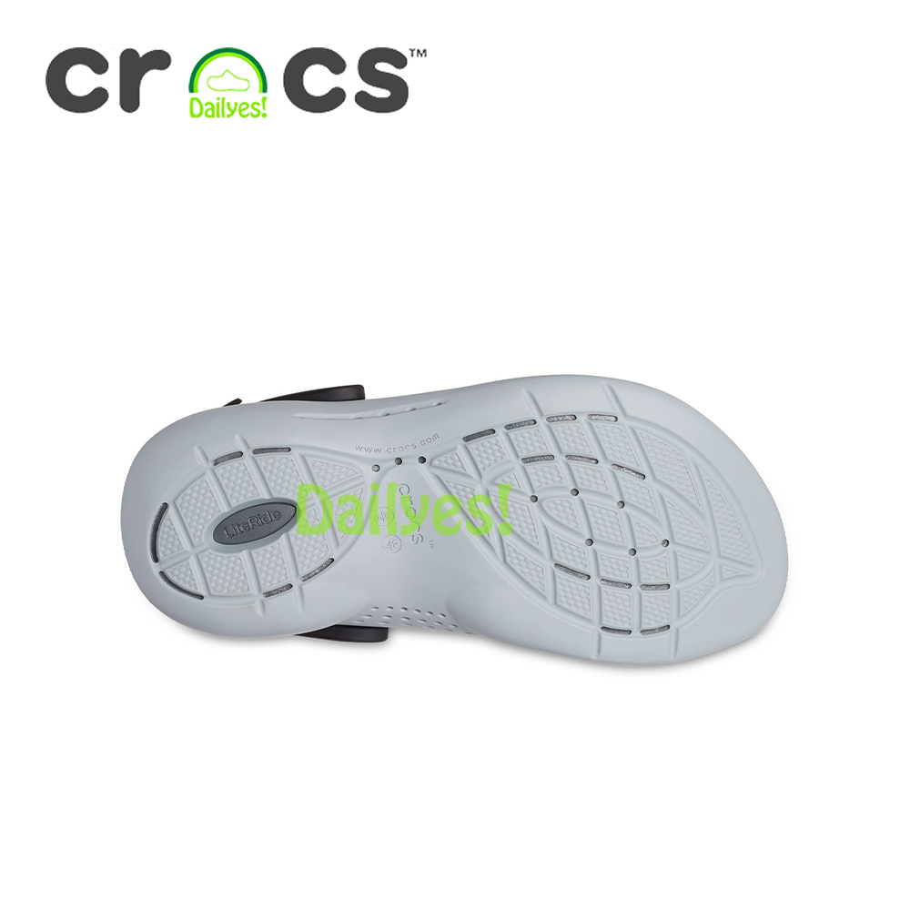 Dép Cross Literide 360 Nam Nữ Màu Đen Đế Xám siêu êm, hàng xịn, full tag, hỗ trợ đổi trả - Cross Literide Dailyes