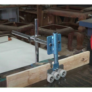 Bộ Cữ Tỳ Phôi 3 Con Lăn Chuyên Dụng Tỳ, Đè, Giữ Phôi Gỗ Xuống Mặt Máy Làm Việc Giúp Tăng Độ An Toàn
