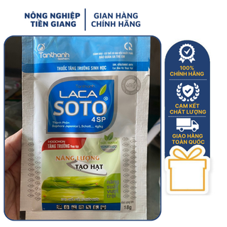 Phân bón lá, sinh trưởng lacasoto 4sp chuyên dùng cho giai đoạn lúa trổ và giai đoạn cây mang trái