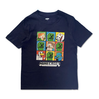 Áo thun cotton cộc tay Minecraft size đại