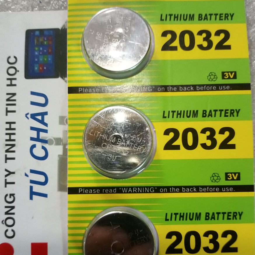 Pin CR2032, 2032 - 3V: GoLi Lithium Battery