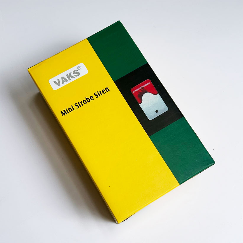 Còi Hú Đèn Chớp Báo Động 103 có 2 dòng điện áp riêng biệt 220V AC hoặc 12V DC