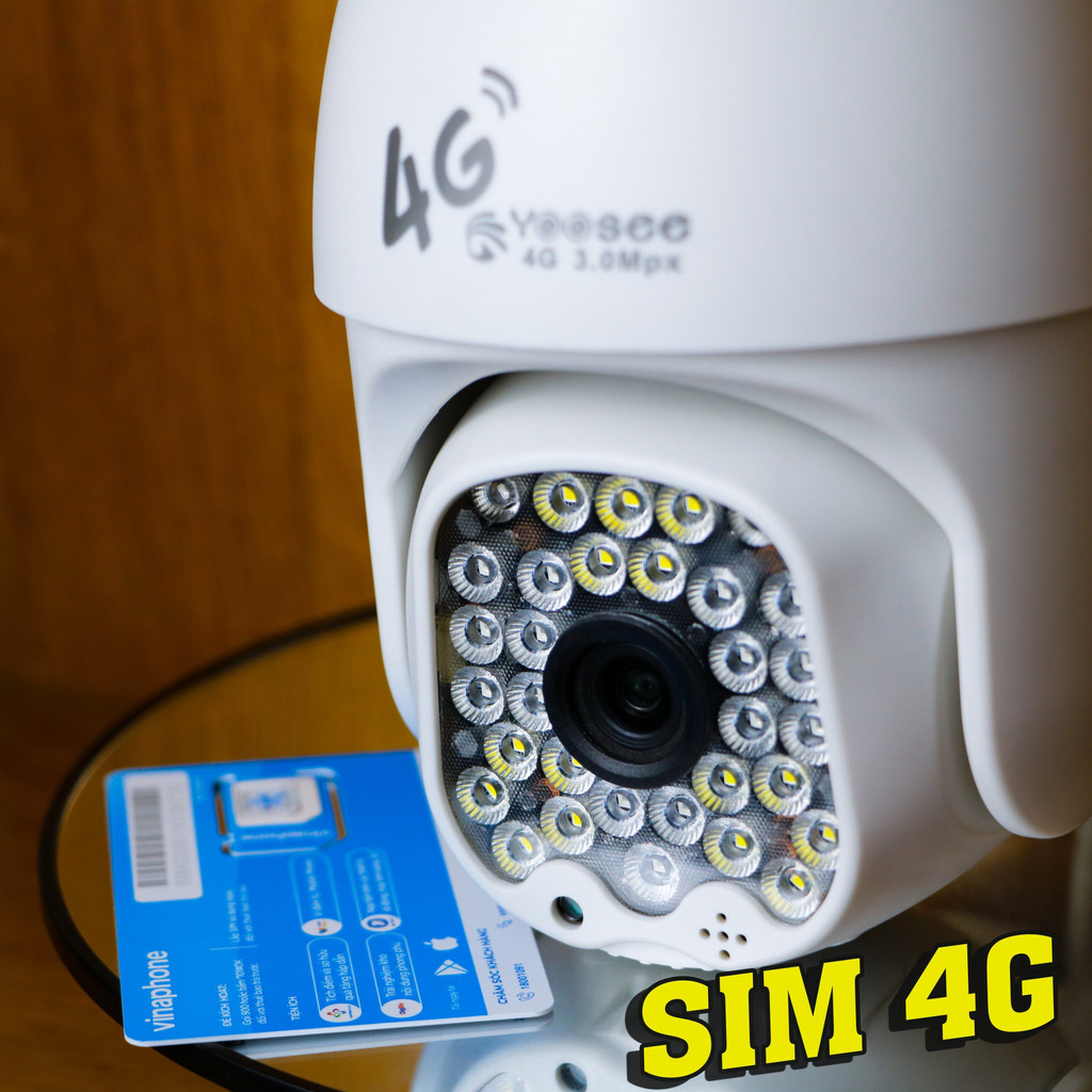 Camera Yoosee xài sim 4G 32 led chống nước quay đêm có màu - 1 đổi 1 trong vòng 7 ngày nếu sản phẩm có lỗi | BigBuy360 - bigbuy360.vn