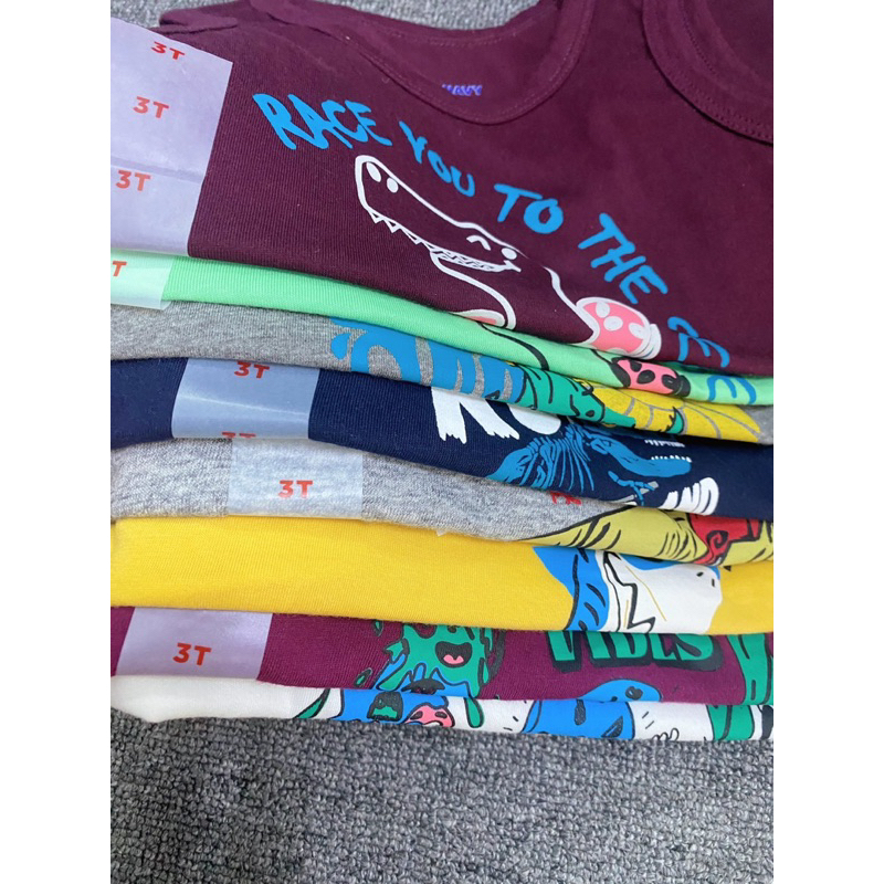 Áo Ba Lỗ Bé Trai Cotton Mềm Mại Hãng Oldnavy Dư Xịn Áo Sát Nách Cho Bé Trai 1 Đến 5 Tuổi