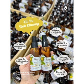 Xịt tóc Sinh Khương - SAM NATURAL
