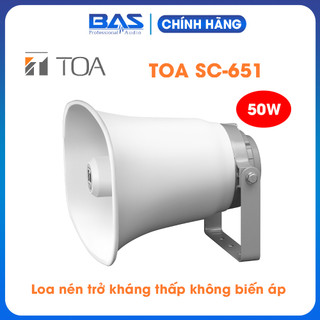 SC-651 loa nén loa phóng thanh 50W không biến áp TOA indonesia, hàng chính hãng