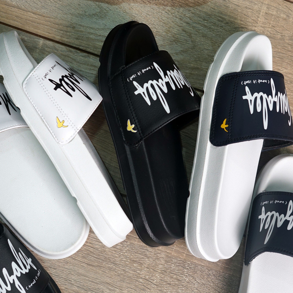 Dép quai ngang nữ MARK GONZALES, mang êm chân, chống trơn trượt, dễ phối đồ