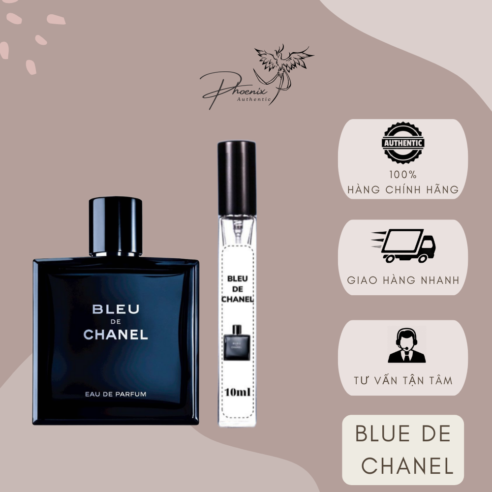 Nước hoa nam bleu.de.chanel chiết 10ml cao cấp mạnh mẽ, lôi cuốn- Phoenix Authentic