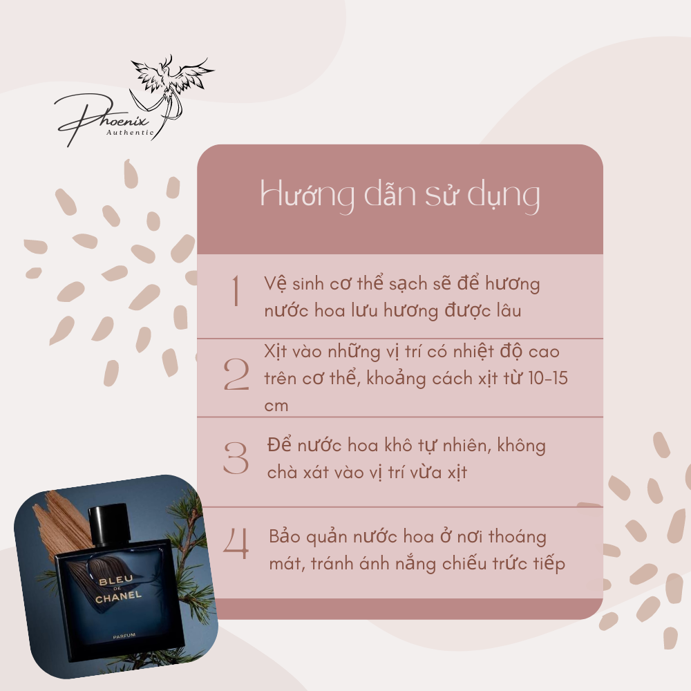 Nước hoa nam bleu.de.chanel chiết 10ml cao cấp mạnh mẽ, lôi cuốn- Phoenix Authentic