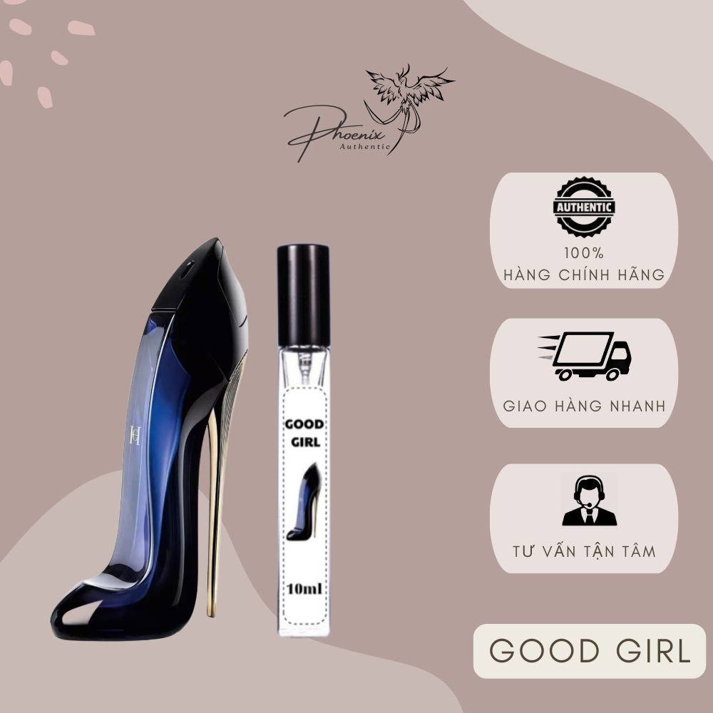 Nước hoa chiết cho nữ Good Girl Carolina Herrera, ngọt ngào trầm lắng chiết 10ml