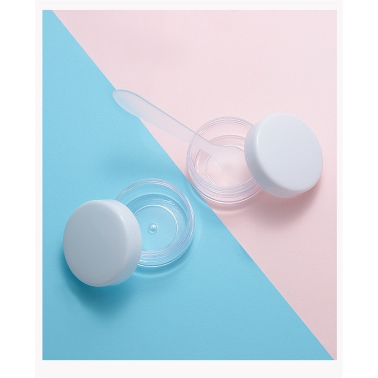 Set 5 Lọ Chiết Mỹ Phẩm Du Lịch LMLTOP, Bộ 5 Lọ Chiết Mini Có Túi Zip Và Sticker Dễ Thương