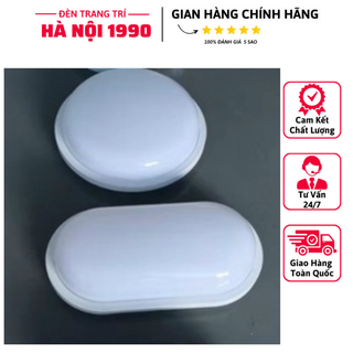 Đèn ốp trần nổi 20w hình tròn,hình bầu dục, đèn led ốp trần chống nước,chống bụi chất liệu cao cấp không
