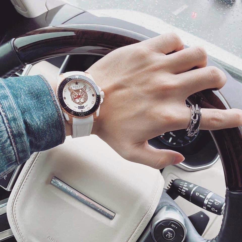 Đồng Hồ Unisex Gu.c.c.i  Cho Cả Nam Và Nữ,Size: 40mm,Full Box Hãng,Trẻ Trung Và Vô Cùng Độc Đáo