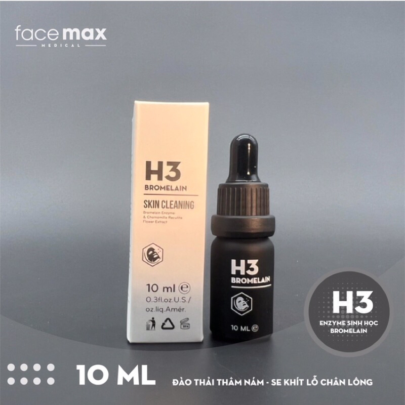 Peel Da Sinh Học(Bromelain) Đào Thải Nám,Se Khít LCL Facemax(ko gây bào mòn hay mỏng da)