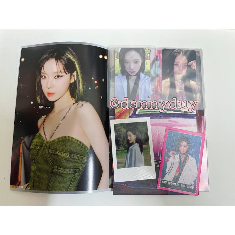 Aespa My World album Card Photocard easpa