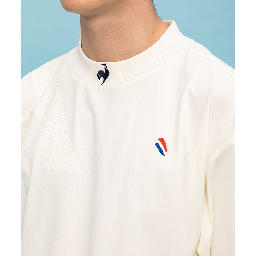 Áo T-Shirt Le coq sportif nam - QMMVJA01V-WH