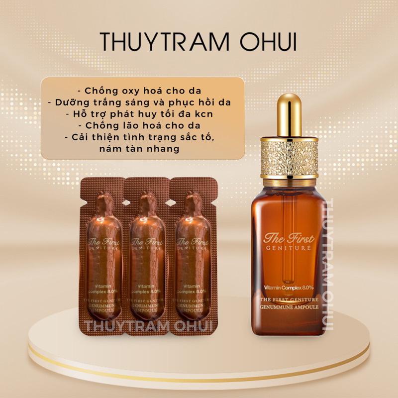 COMBO 10 VITAMIN C OHUI THE FIRST VITAMIN COMPLEX 8.0%