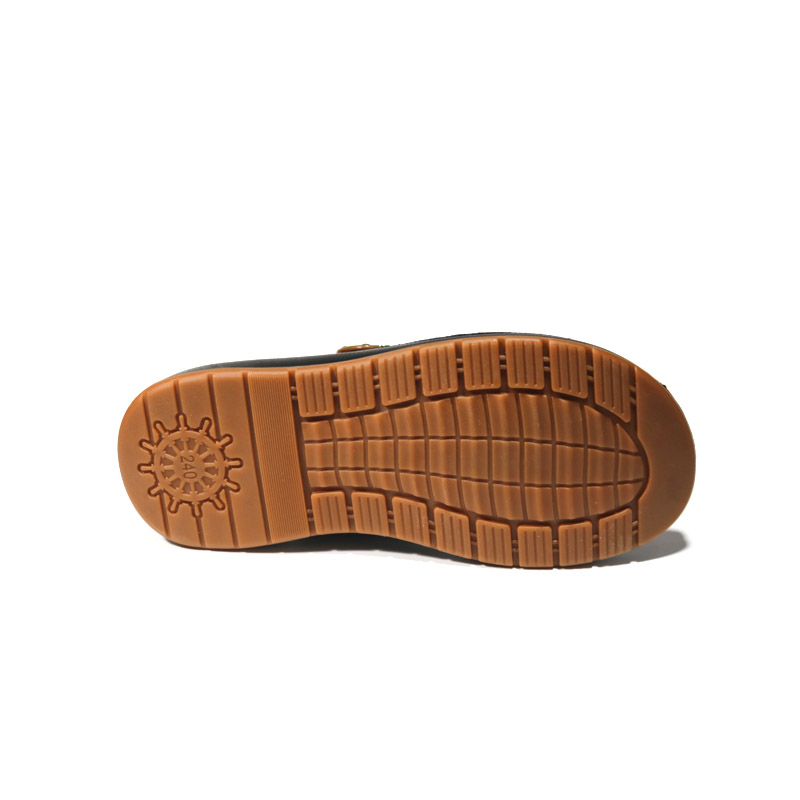 Dép da nam được làm từ da bò cao cấp đế kếp mề dẻo nâng chiều cao 3cm