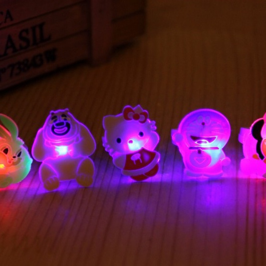 Nhẫn phát sáng nhiều mầu, đồ chơi cho bé BQSHOP2016