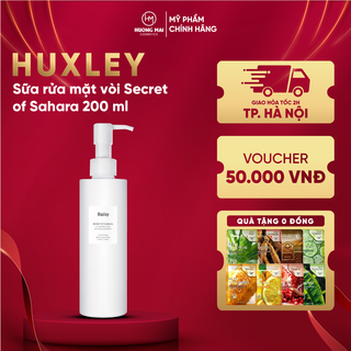 Huxley- Sữa rửa mặt vòi Secret of Sahara 200 ml