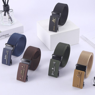 Thắt lưng Nam vải dù Khóa cài tự động chắc chắn, tiện lợi - Dây nịt vải cao cấp, Dây lưng Nam vải bố phong lính mạnh mẽ