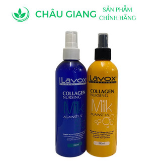 Chính hãng - Sữa dưỡng tóc Collagen chống tia UV siêu bảo vệ tóc Lavox 280ml