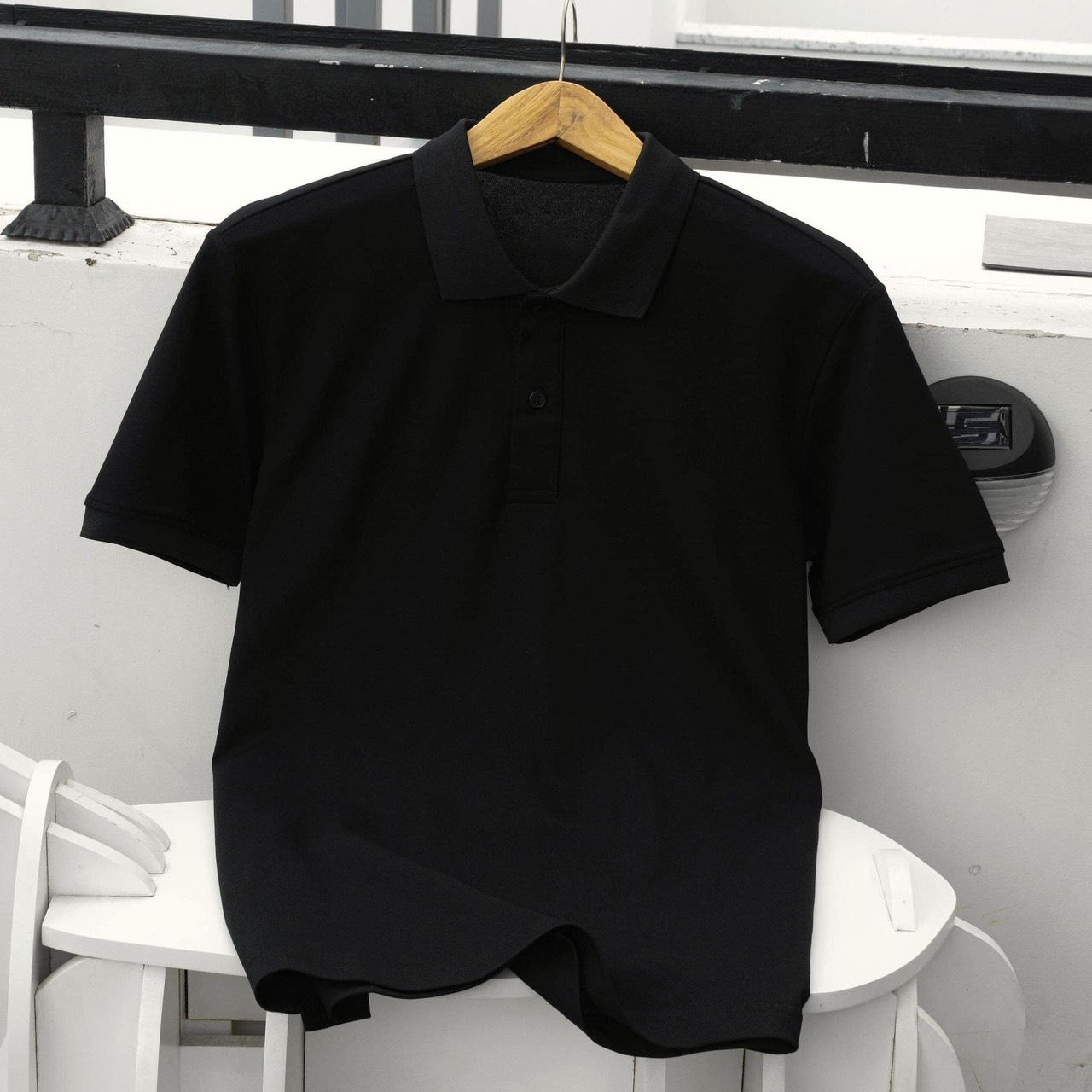 - Áo thun POLO thiết kế vải cá sấu cotton cao cấp ngắn tay cực hot
