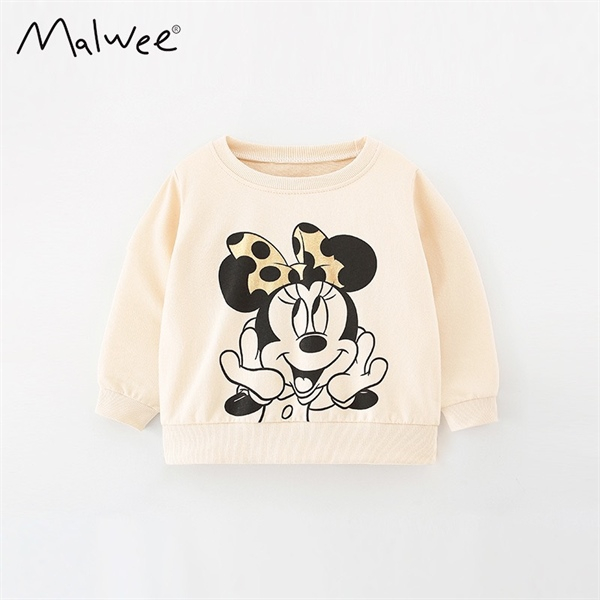 BST ÁO NỈ HOẠ TIẾT CHO BÉ GÁI - MALWEE OFFCIALSTORE