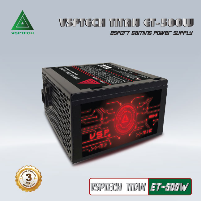 Nguồn VSPTECH Titan ET-500W