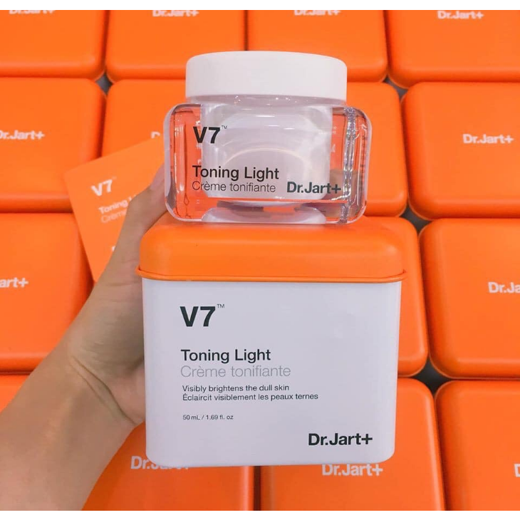 Kem Dưỡng Trắng Tái Tạo Da V7 Toning Light Dr.Jart+ 50ml